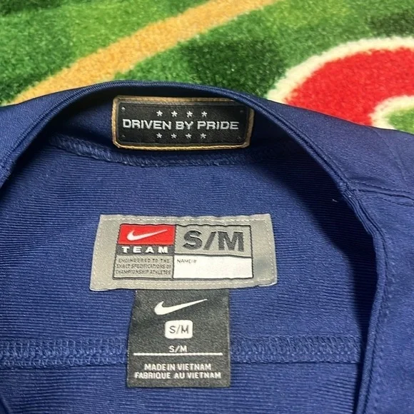 Nike Air Size S USA Hockey Jersey 2022 Olympic Navy Away Men Used